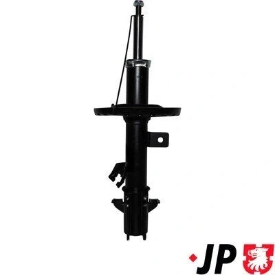 Bild av JP GROUP 4042101470 Amortisseur Essieu avant gauche Pression de gaz Système bitube Jambe suspension Goujon en haut NISSAN: MICRA 3