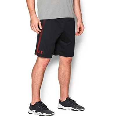 Bild av Under Armour Herren UA Tech Mesh, atmungsaktive Sweatshorts mit Seitentaschen, komfortable kurze Hose loser Passform