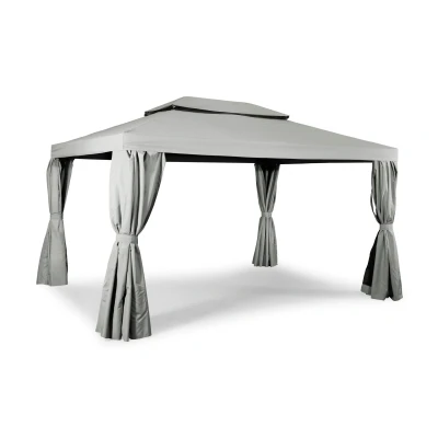 Bild av Hillerstorp, Luxor paviljong 300x400 cm grå aluminium