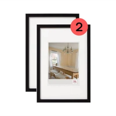 Bild av walther design tavelram svart 29,7 x 42 cm (DIN A3) Dubbelpack, Peppers träram BP342BD