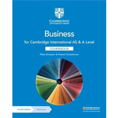 Bild av Cambridge International AS &amp; A Level Business Coursebook with Digital Access (2 Years)
