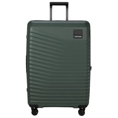 Bild av SAMSONITE Intuo Spinner S, utbyggbart handbagage, Grön (olivgrön), L (75 cm 115 L), Resväskor och vagnar
