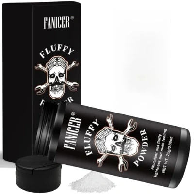 Bild av Hair Styling Powder 25 g, hårvolympulver, hårtexturerande pulver, stylingpulver för kvinnor och män, lätt stöd matt textur finish