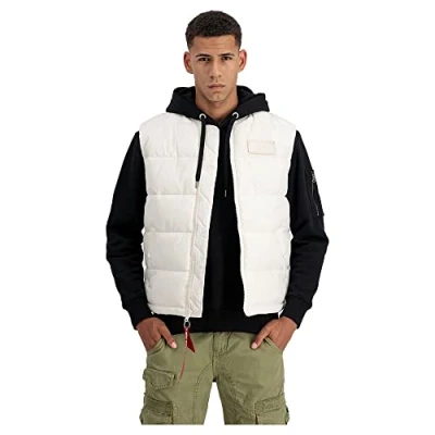 Bild av Alpha Industries Puffer Väst, Storlek: Small, Jet stream white