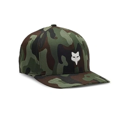 Bild av Fox Camo Flexfit Keps Head Tech Black @ Hatstore