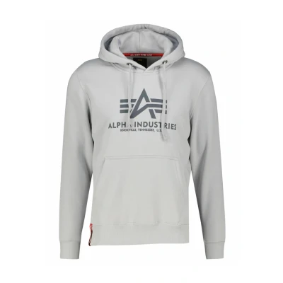 Bild av Alpha Industries Basic Luvtröja, Storlek: Large, Hellgrau