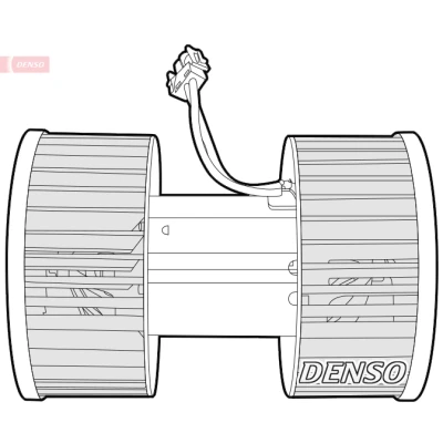 Bild av DENSO DEA05003 Pulseur d&#039;Air pour véhicules avec direction à gauche BMW: 3 Touring, Berline, X3
