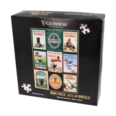 Bild av Guinness Official Merchandise Pussel 1000 bitar 50 cm x 70