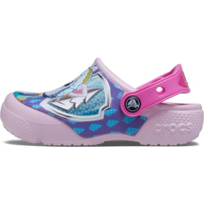 Bild av Crocs Pojkar, unisex barn, FL Paw Patrol Patch Clog T, träsko (småbarn), Ballerina rosa, 19/20 EU