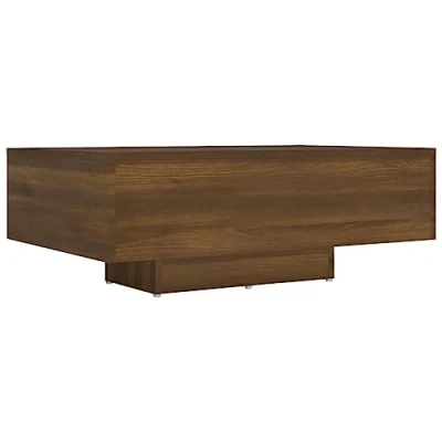 Bild av vidaXL Soffbord brun ek 85x55x31 cm konstruerat trä, tebord, soffbord, vardagsrumsbord, sidobord, accentbord, sidobord