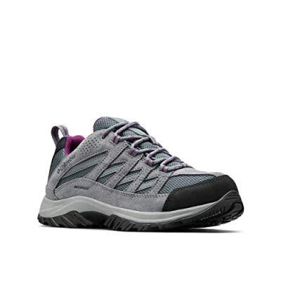 Bild av Columbia Crestwood Waterproof (vattentät) Träningsskor för Damer, Grå (Graphite/Wild Iris), 43 EU