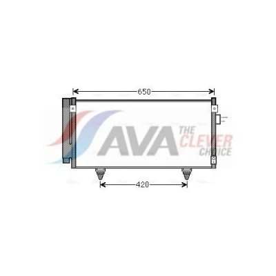 Bild av Kondensor, klimatanläggning AVA QUALITY COOLING SU5077D
