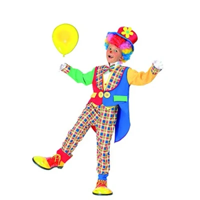 Bild av Ciao Pojkar clown Pagliaccio Monello kostym Bambino kostymer, flerfärgad, 10 12 år