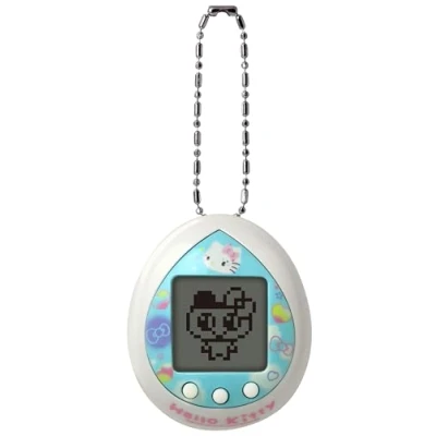 Bild av TAMAGOTCHI Bandai Hello Kitty (blå) 50 årsjubileum specialutgåva (90166), samlarobjekt virtuellt husdjur, temaspel, exklusiva tillbehör och minnesdesign
