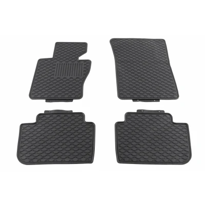 Bild av VAICO V20 4094 Ensemble de tapis sol Caoutchouc avant et arrière 4 noir Sur mesure BMW: X3