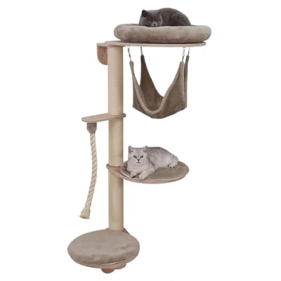 Bild av Kerbl Vägghängt klösträd Dolomit Grappa 158 cm taupe