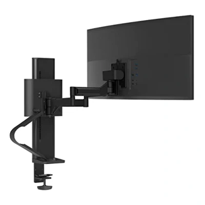 Bild av Ergotron TRACE™ enkel monitorarm, VESA skrivbordsmontering för bildskärmar upp till 38 tum, 2,9 9,8 kg matt svart