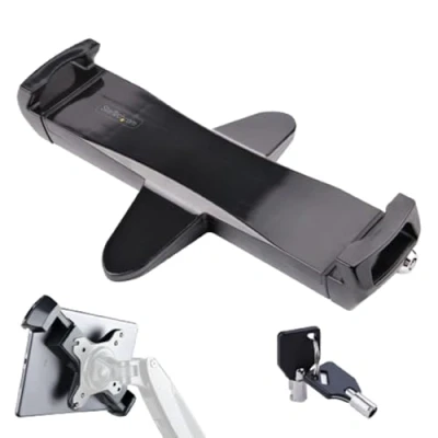 Bild av StarTech.com VESA surfplattehållare för monitorarm stöldskydd 7,9 till 12,5 tum och upp 2 kg adapter/hållare surfplatta monitorhållare (surfplatta