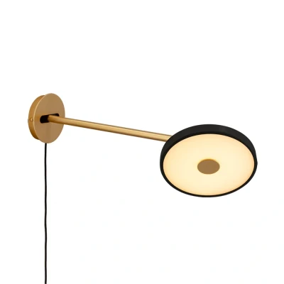 Bild av UMAGE LED vägglampa Asteria Long, svart, 42 cm, stickpropp