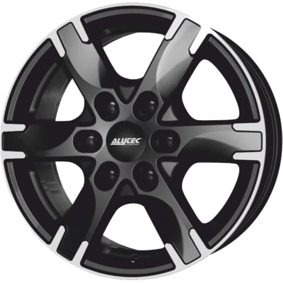 Bild av Alutec Titan Black Polished 7.5x17 6/139.7 ET38 B67.1