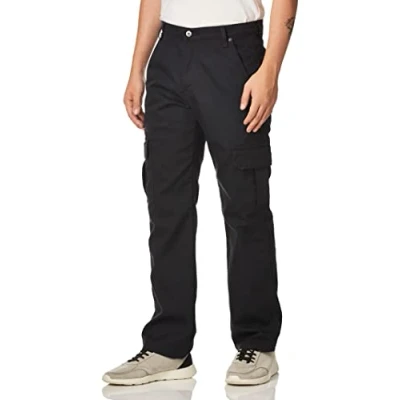 Bild av Dickies Herr Tough Max Duck Cargo Pant Work Utility, Stonewashed svart, 38W x 30L