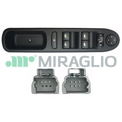 Bild av MIRAGLIO 121/PGP76002 Interrupteur, lève vitre avant gauche PEUGEOT: 307 3/5 portes, CC, Break
