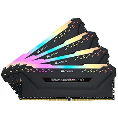 Bild av Corsair Vengeance RGB PRO DDR4 3200 64GB CL16 Quad Channel (4 pcs) Intel XMP Svart med