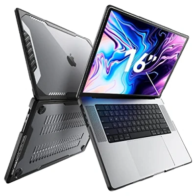 Bild av SUPCASE Unicorn Beetle fodral för MacBook Pro 16 tum (2023/2022/2021) M3/M3 /M3 Max/M2 /M2 Max/M1 /M1 Max med Touch ID (svart)