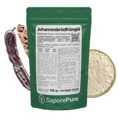 Bild av Saporepuro Johannesbrödmjöl 125 gr Carob Seed Flour