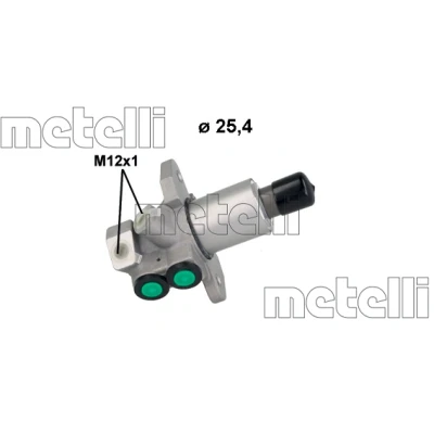 Bild av METELLI 05 1246 Maître Cylindre 25,4 Aluminium LAND ROVER: Freelander I SUV Cabriolet,