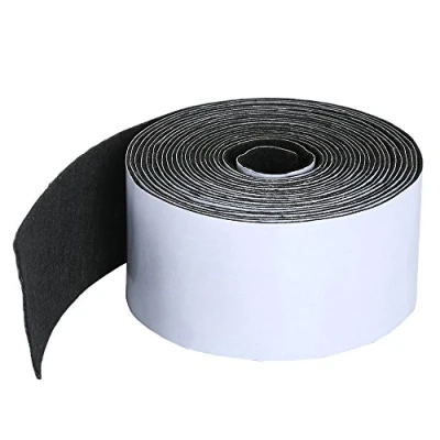 Bild av Pllieay 1 pack självhäftande filtband, polyesterfilt tejp för möbelremsor 40 cm x 2 mm 3 möbler och hårda ytor