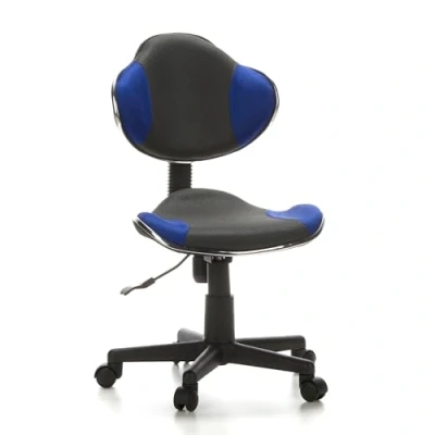 Bild av hjh OFFICE Snurrstol 633000 KIDDY GTI 2 Ergonomisk kontorsstol för barn, Innovativ design på skålad sits, Kromfärgat kantskydd, Tvåfärgad stoppning, Mesh, Gör lärandet roligt, Rekommenderad ålder: