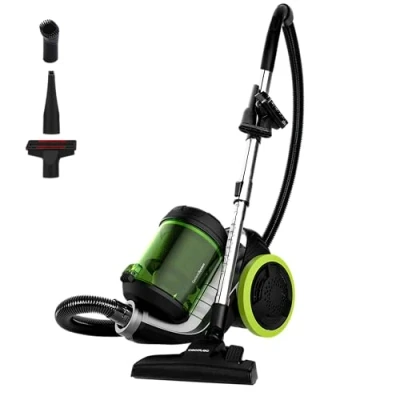 Bild av Cecotec Aspirateur traineau sans sac Conga PopStar 4000 Ultimate (Noir/Vert)