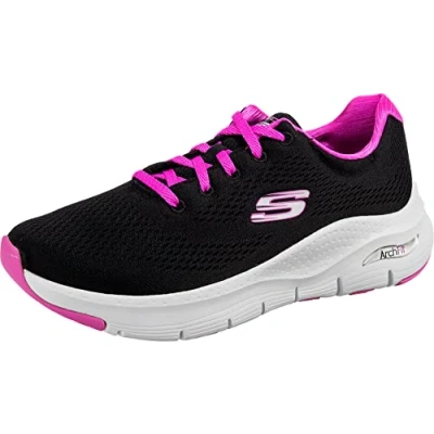 Bild av Skechers Arch Fit Big Appeal dam Sneaker, Svart, 41 EU