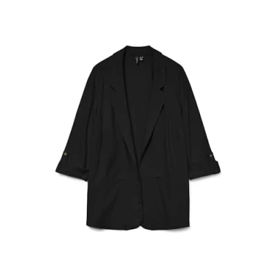Bild av Vero Moda Curve Vmcjesmilo 3/4 Blazer, Storlek: 52, Black