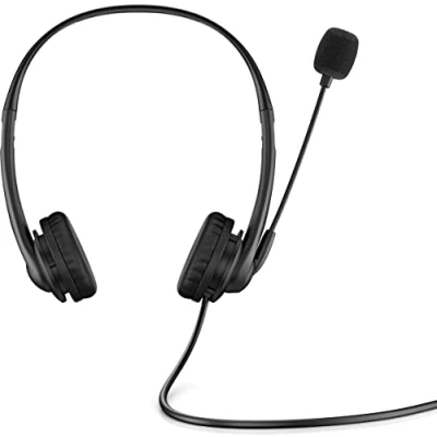 Bild av HP Stereoheadset G2 (USB typ A) 1,8 m kabellängd 95 g svart