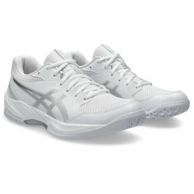 Bild av Asics GEL TASK 4 Handbollssko, Storlek: 40.5, White/pure silver Textil/syntet