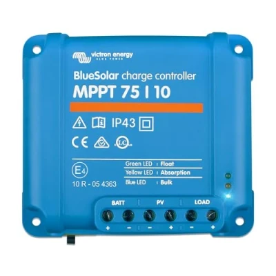 Bild av Victron Energy BlueSolar MPPT 75V 10 amp 12/24 Volt Solcellsladdare