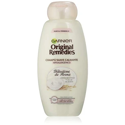 Bild av Garnier Original Remedies Delicatesse från Avena Shampoo känslig hårbotten, 600 ml