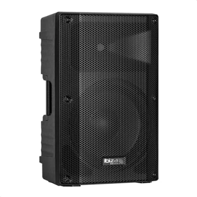 Bild av Ibiza XTK12 MKII Passiv 12&quot;/30 cm SONO högtalare 25 mm kompressionsdiskant Basreflexsystem Handtag och hjul NY VERSION Svart Party, event, klubb, konferens