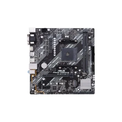 Bild av ASUS PRIME A520M E/CSM AMD Ryzen A520 AM4, micro ATX, DDR4 Dual Channel, stöder M.2, 4 SATA 6 Gb/s, Ethernet Realtek 1 Gb, HDMI, DVI, D Sub, PCIe 3.0, USB 3.2, Windows 10, Svart