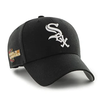 Bild av &#039;47 Chicago White Sox Black MLB Sure Shot Most Value P. Snapback Cap, svart, En Storlek