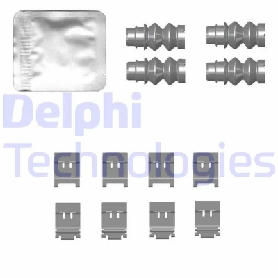 Bild av DELPHI LX0772 Kit d&#039;accessoires, plaquette de frein à disque PEUGEOT: 3008 II SUV, 5008 II, 308 3/5 portes, TOYOTA: Corolla XII Break, Yaris IV