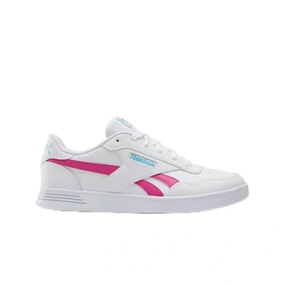 Bild av Reebok Court Advance Trainers Tennisskor för grus, Storlek: 38, Cloud white bold cyan laser pink Skinn