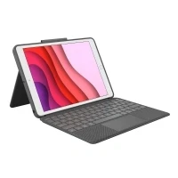 Bild av Logitech Combo Touch for iPad 10.2&quot; 7/8/9th Gen ND Tastatur &amp; Folio set Nordisk Grå