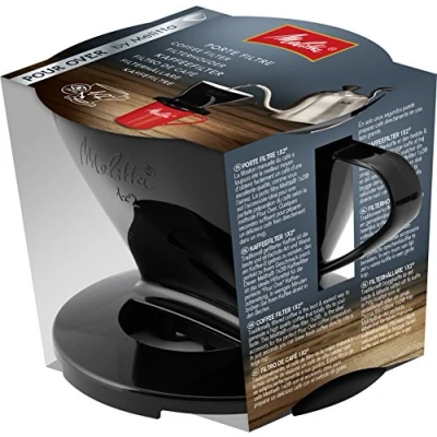Bild av Melitta 217557 Kaffehållare för Filterväskor/Kaffefilter 1 x 2 Standard Plast Svart