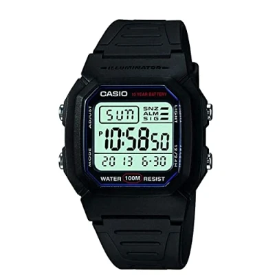 Bild av Casio W 800H 1AVCF, Svart, En storlek, Klassisk