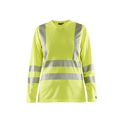 Bild av T SHIRT 3485 1013 VARSEL UV SK DAM VARSELGUL XS Beijerbygg Byggmaterial