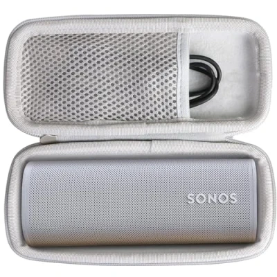 Bild av Khanka hårt resefodral för Sonos Roam/Roam SL Bluetooth högtalare (insidan grå)