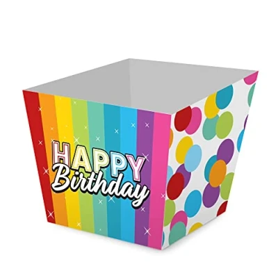 Bild av Folat BV Candy containers Happy Birthday 5 pcs.